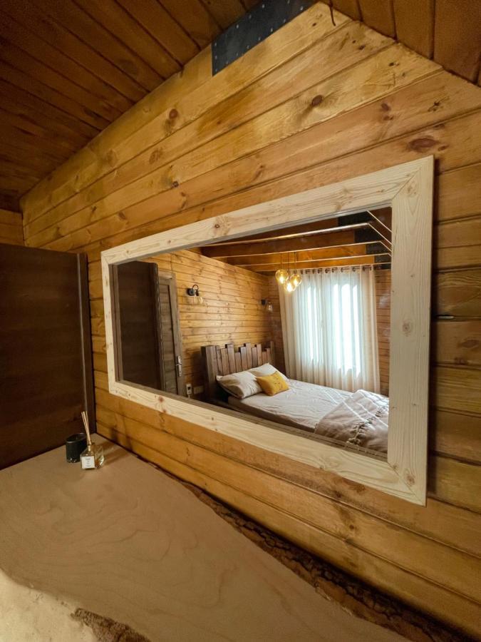 Panurlawoodenhouse Oezel Havuz& Sauna Mavi Kültér fotó