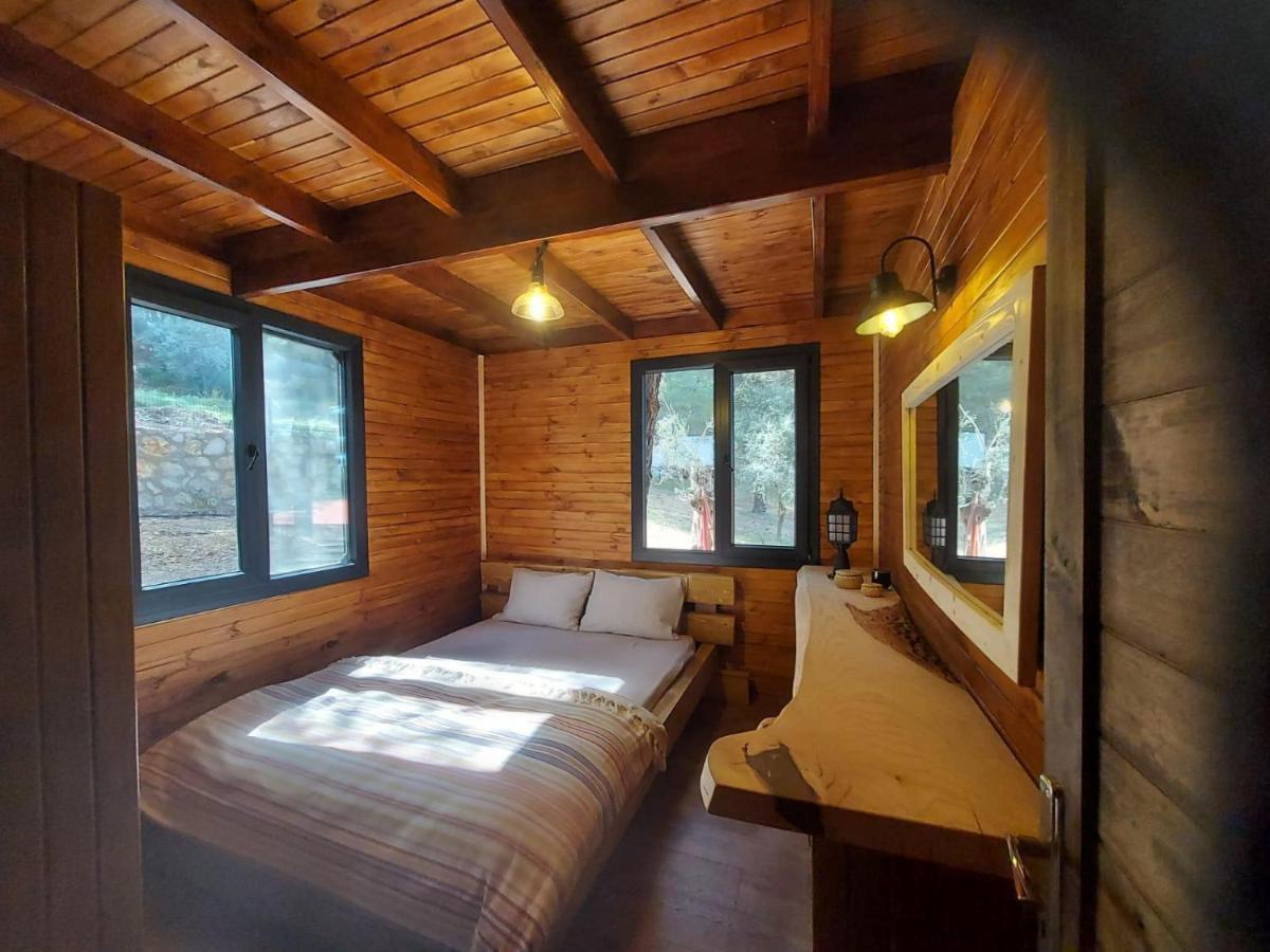Panurlawoodenhouse Oezel Havuz& Sauna Mavi Kültér fotó
