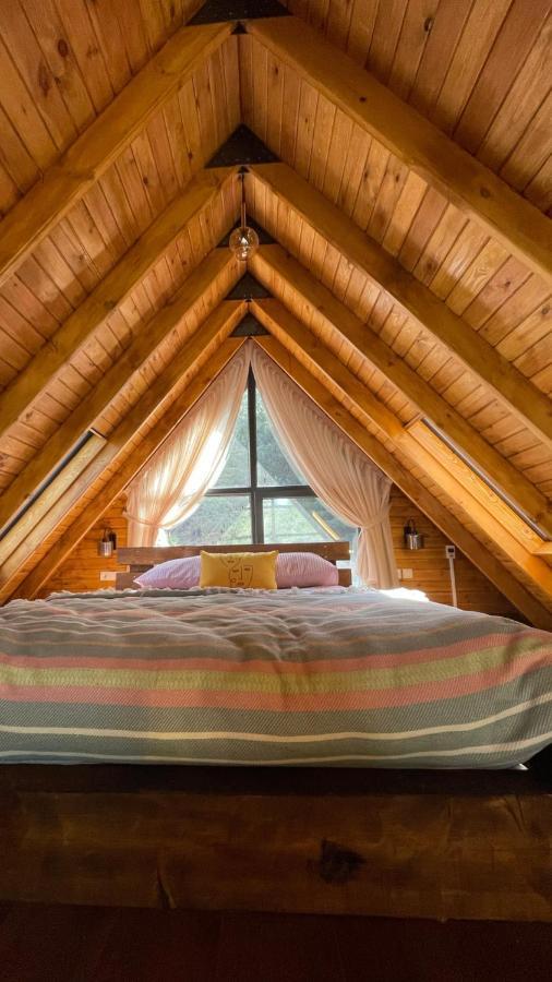 Panurlawoodenhouse Oezel Havuz& Sauna Mavi Kültér fotó