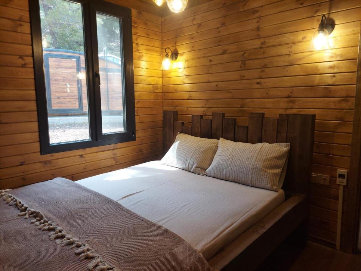 Panurlawoodenhouse Oezel Havuz& Sauna Mavi Kültér fotó
