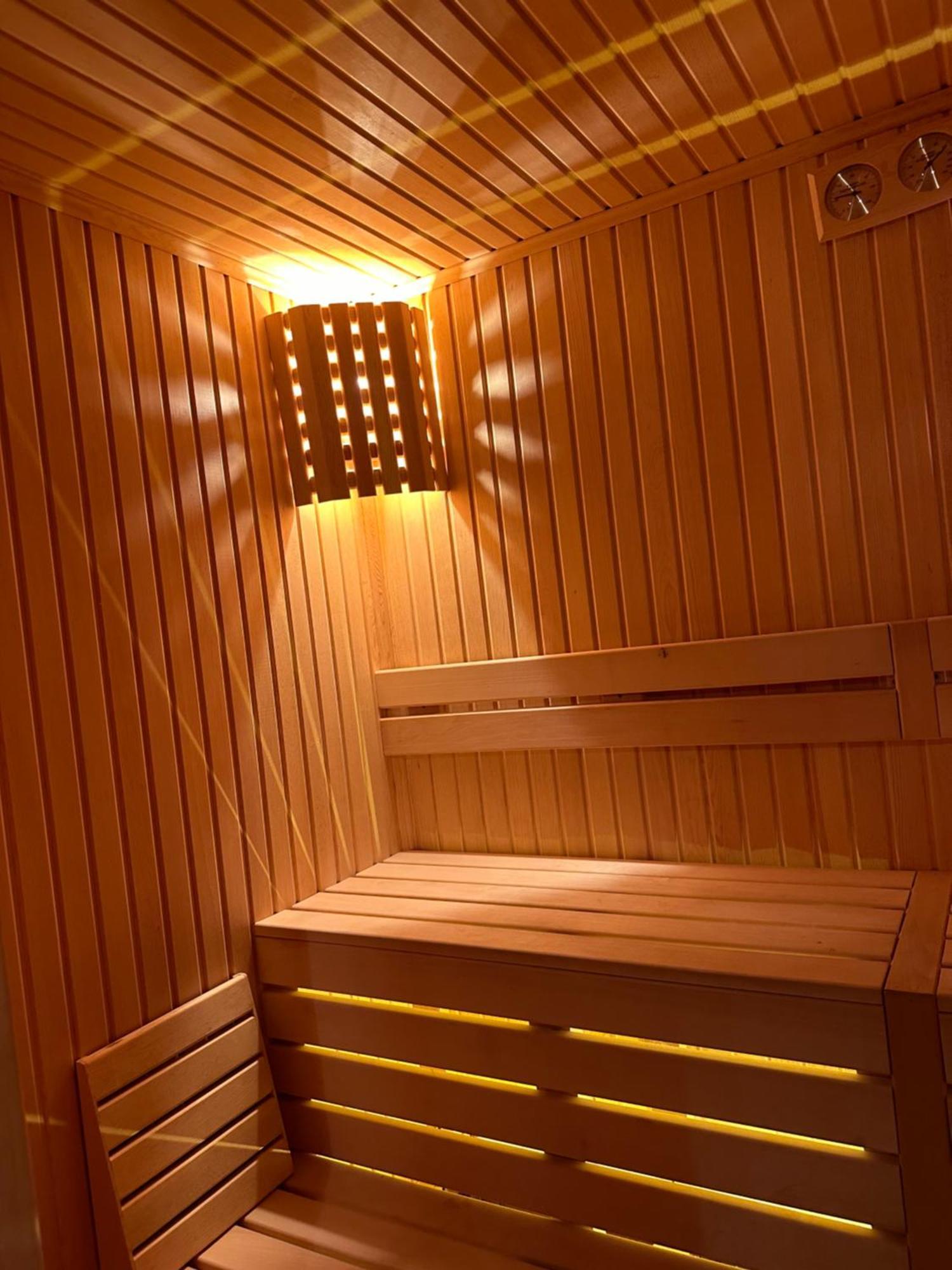 Panurlawoodenhouse Oezel Havuz& Sauna Mavi Kültér fotó